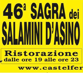 Sagra dei Salamini d'Asino Castelferro 2023
