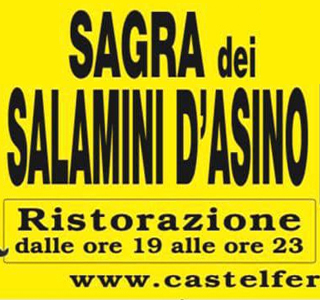 Sagra dei Salamini d'Asino Castelferro 2025