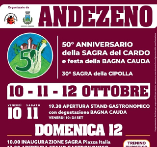 Sagra del Cardo, della Bagna Cauda e della Cipolla Andezeno 2025