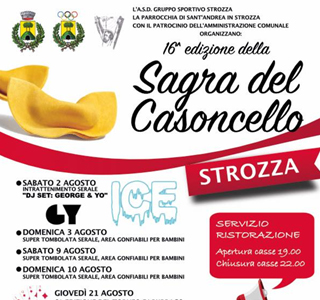 Sagra del Casoncello Strozza 2025