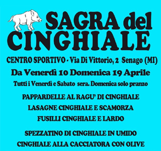 Sagra del Cinghiale Senago 2026