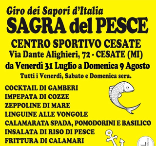 Sagra del Pesce Cesate (MI) 2026
