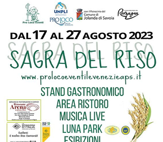 Sagra del Riso Jolanda di Savoia (FE) 2023