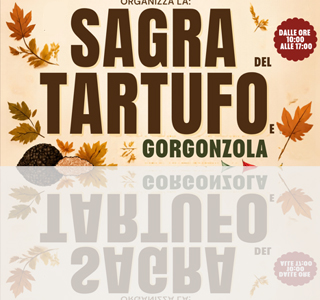 locandina Sagra del Tartufo e Gorgonzola a Pogliano Milanese