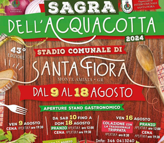 Sagra dell'Acquacotta Santa Fiora (GR) 2024