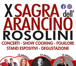 Sagra dell'Arancino Rosolini (SR) 2023