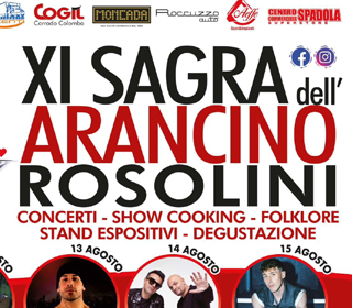 Sagra dell'Arancino Rosolini (SR) 2024