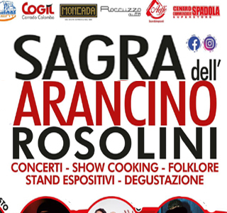 Sagra dell'Arancino Rosolini 2025