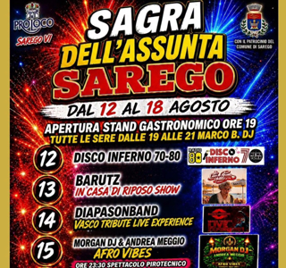 Sagra dell'Assunta Sarego 2026