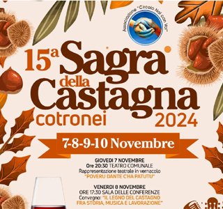 Sagra della Castagna Cotronei (KR) 2024