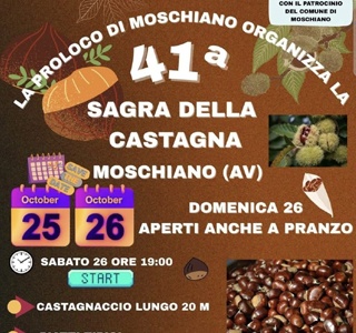 Sagra della Castagna Moschiano 2025