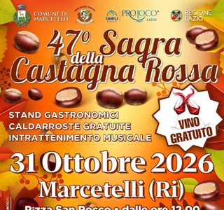 Sagra della Castagna Rossa Marcetelli 2026