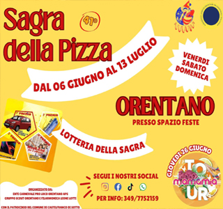 Sagra della Pizza Orentano 2025