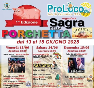 Sagra della Porchetta Sala di Cesenatico 2025