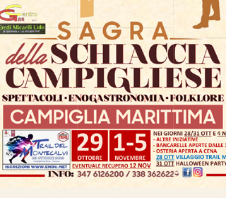 Sagra della schiaccia Campigliese Campiglia Marittima 2023
