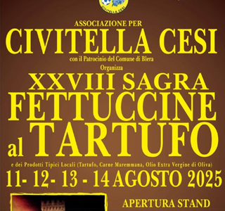Sagra delle Fettuccine al Tartufo Civitella Cesi 2025
