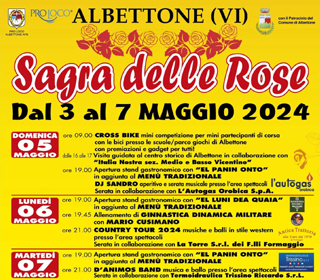Sagra delle Rose Albettone (VI) 2024