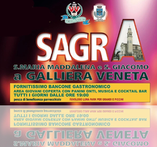 Sagra di S.Maria Maddalena e S.Giacomo Galliera Veneta 2026