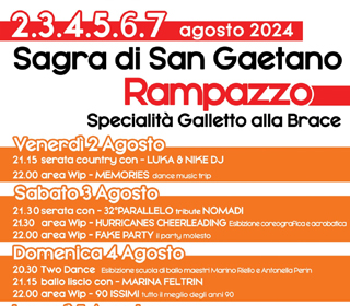 Sagra di San Gaetano Rampazzo (VI) 2024