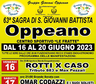Sagra di San Giovanni Battista Oppeano 2023