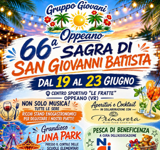 Sagra di San Giovanni Battista Oppeano 2026