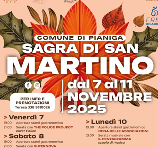 Sagra di San Martino Pianiga 2025