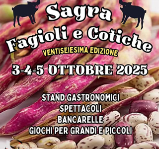 Sagra Fagioli & Cotiche Fratte di Sassofeltrio 2025