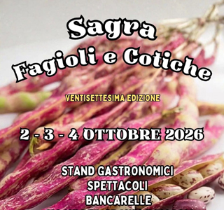 Sagra Fagioli & Cotiche Fratte di Sassofeltrio 2026