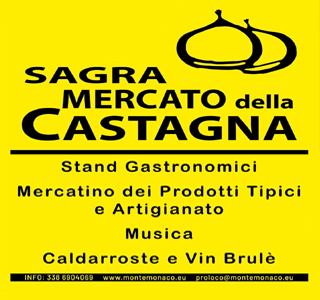 Sagra Mercato della Castagna Montemonaco 2026