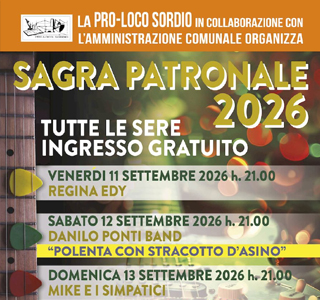 Sagra Patronale Sordio 2026