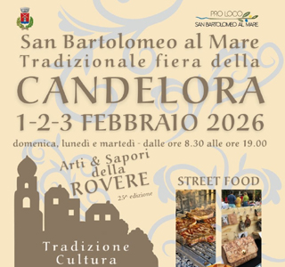 Tradizionale Fiera della Candelora San Bartolomeo al Mare 2026